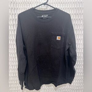 Carhartt Men's LOOSE FIT HEAVYWEIGHT LONG-SLEEVE POCKET T-SHIRT